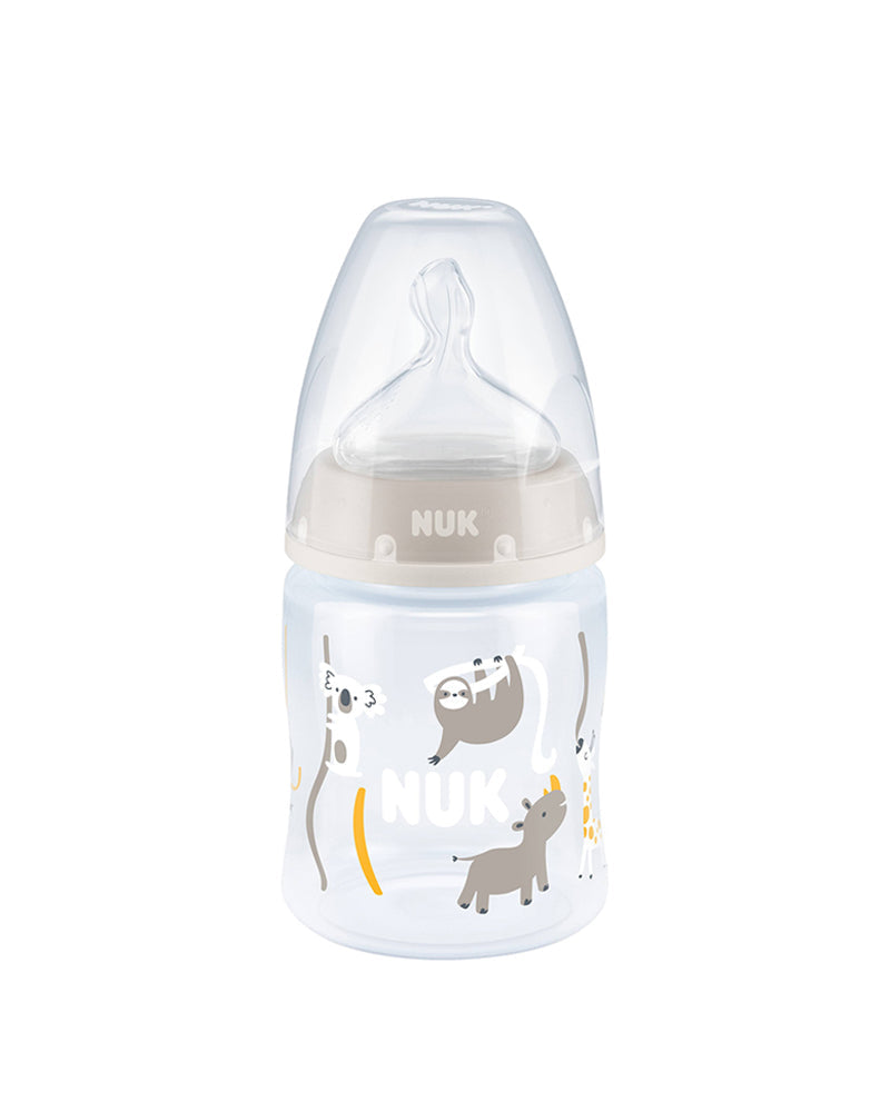 NUK Biberon First Choice+ 0-6m 150ml - Les Animaux NUK Biberon First Choice+ 0-6m 150ml - Les Animaux