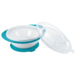 Bol d&rsquo;Apprentissage avec couvercle NUK - Bleu