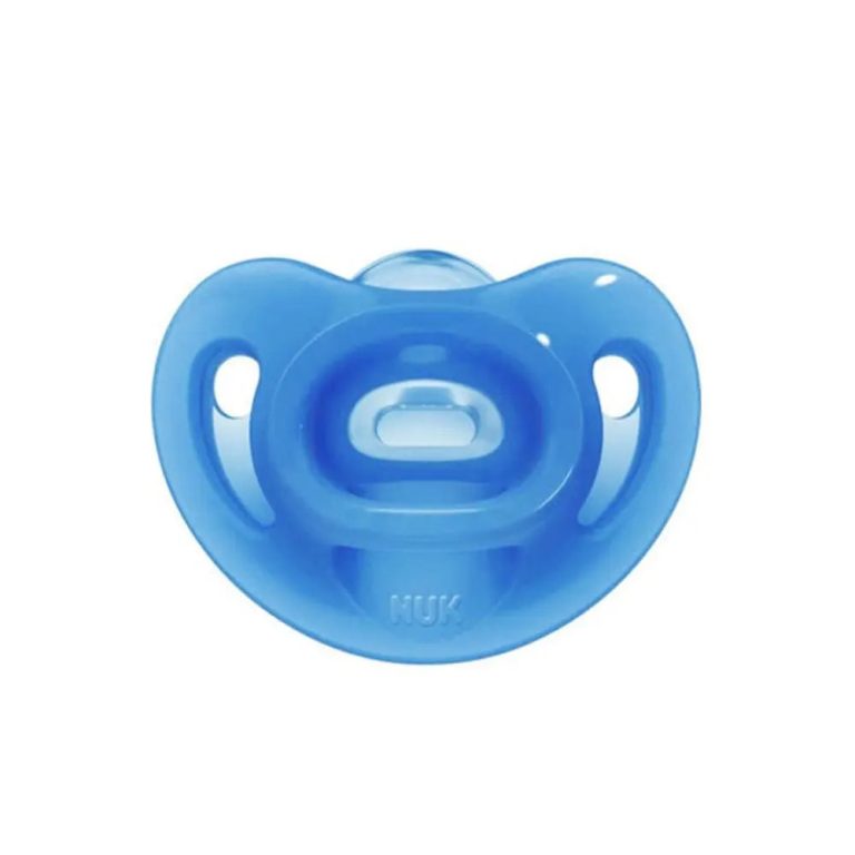 NUK Sucette Sensitive 6-18 mois - Bleu
