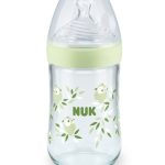 Biberon En Verre Nature Sens 240ml NUK - Vert
