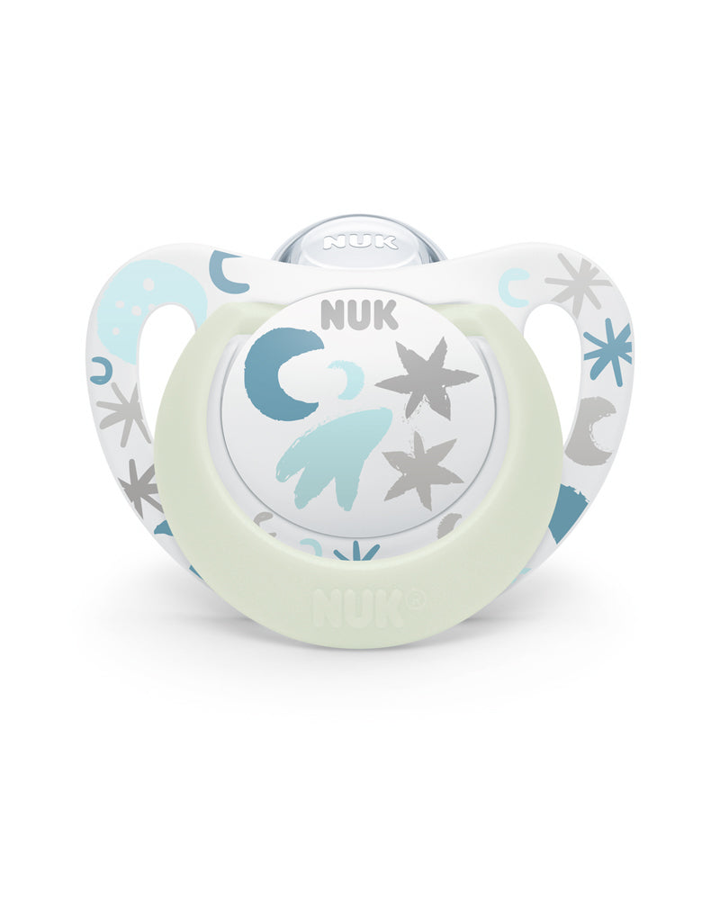 Sucette Star Night NUK 0-6M - Étoiles Sucette Star Night NUK 0-6M - Étoiles