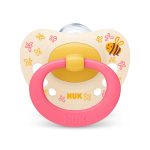 Sucette NUK Signature 6-18M - Rose & Jaune