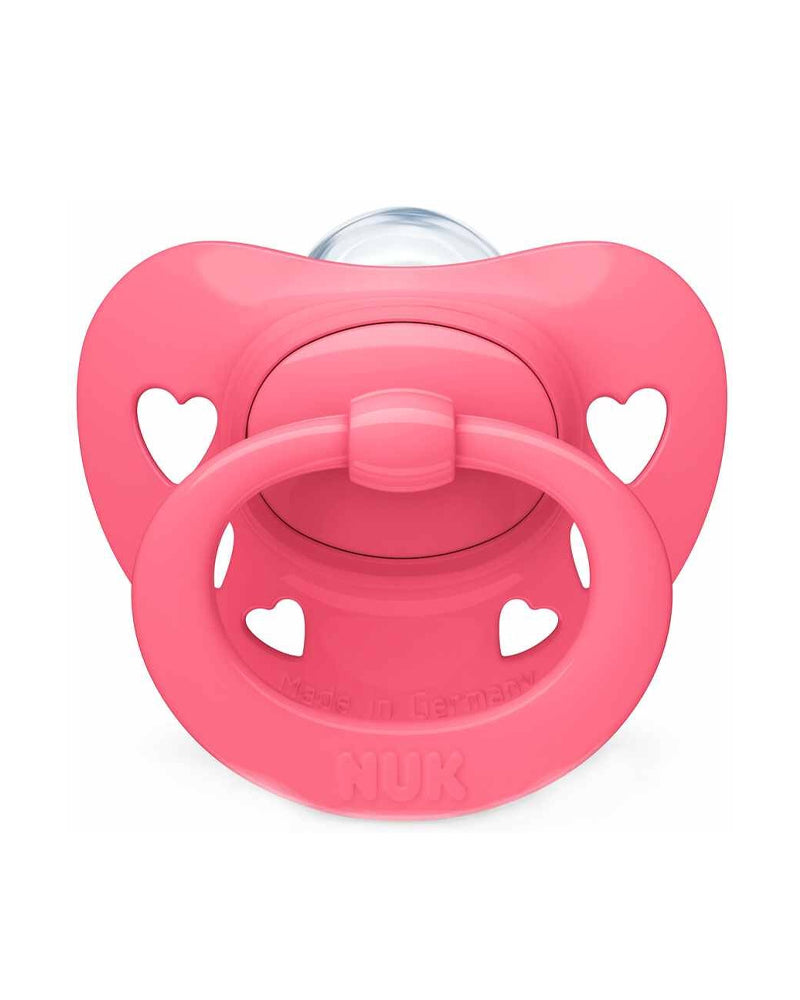 Sucette NUK Signature 6-18M - Rose Sucette NUK Signature 6-18M - Rose