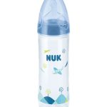 Biberon Classic Love NUK 6-18M - Bleu
