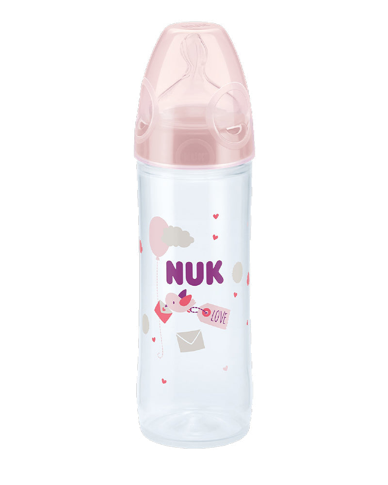 Biberon Classic Love NUK 6-18M - Rose Biberon Classic Love NUK 6-18M - Rose