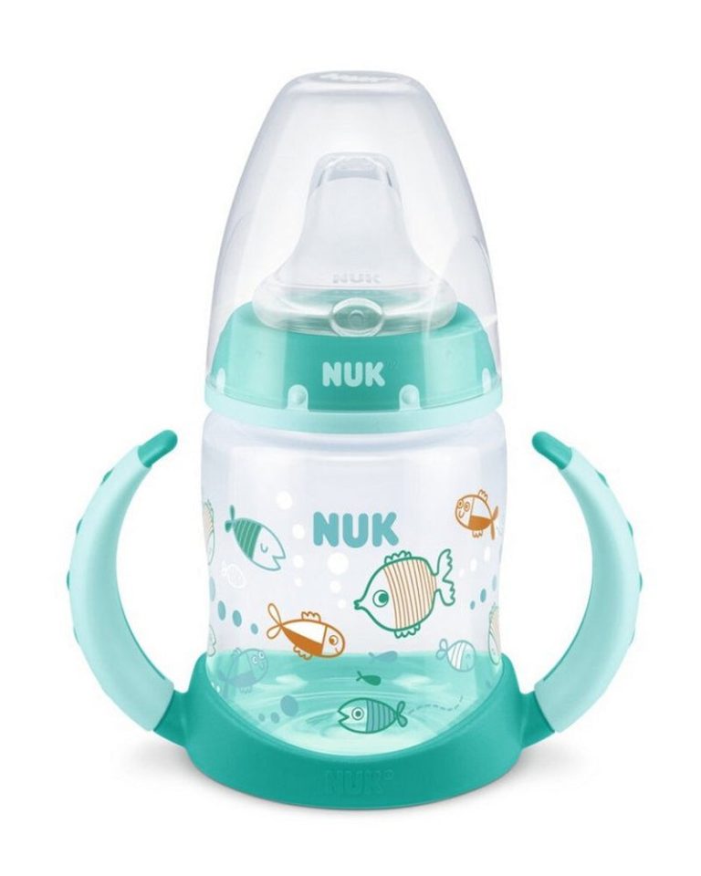 Tasse d&rsquo;apprentissage NUK avec Température Control 150ml 6-18M - Vert