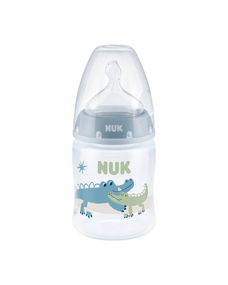 NUK Biberon First Choice+ 0-6m 150ml - Bleu NUK Biberon First Choice+ 0-6m 150ml - Bleu