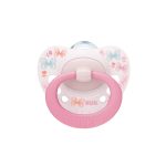 Sucette NUK Signature 0-6M - Papillons Rose