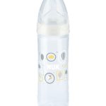 Biberon Classic Love NUK 6-18M - Beige