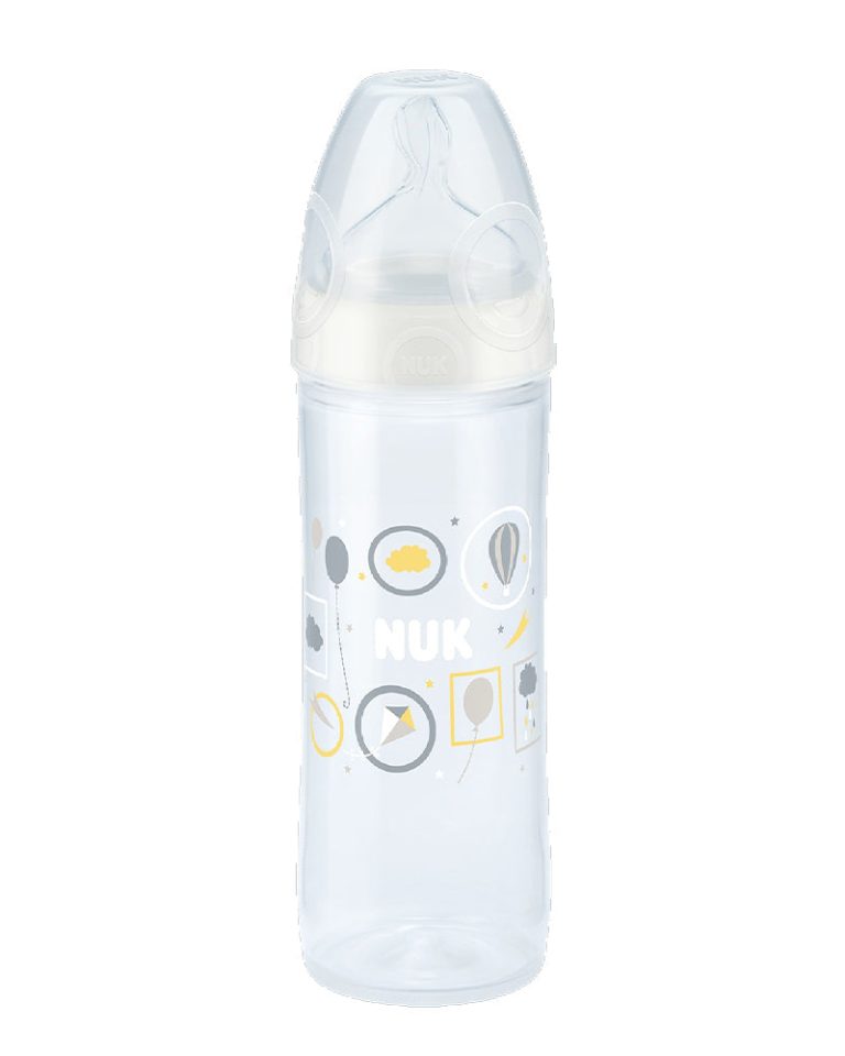 Biberon Classic Love NUK 6-18M - Beige