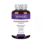 NUTRALIE Magnésium Complex 120 Capsules Bisglycinate Vitamine B6 Anti-Fatigue Stress Muscles Énergie
