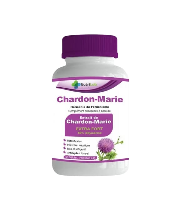 Nutrilab Chardon Marie 60 Gelules Nutrilab Chardon Marie 60 Gelules