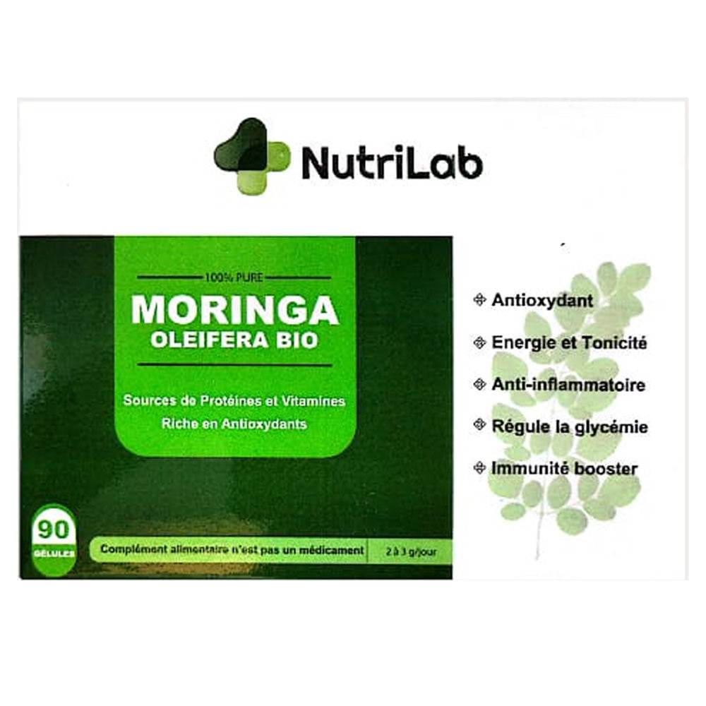 Nutrilab Moringa 90 Gélules Nutrilab Moringa 90 Gélules