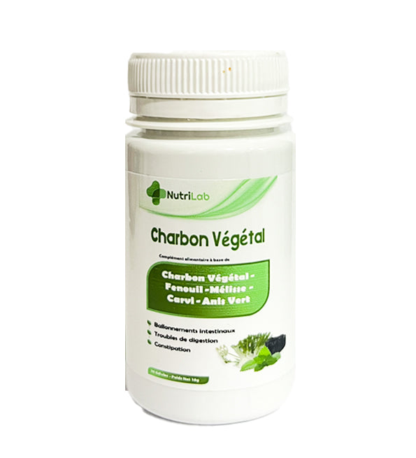 NUTRILAB CHARBON VEGETAL 30 GELULES NUTRILAB CHARBON VEGETAL 30 GELULES