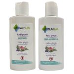 Nutrilab anti poux lotion et shampoing 125ml pack 2en1