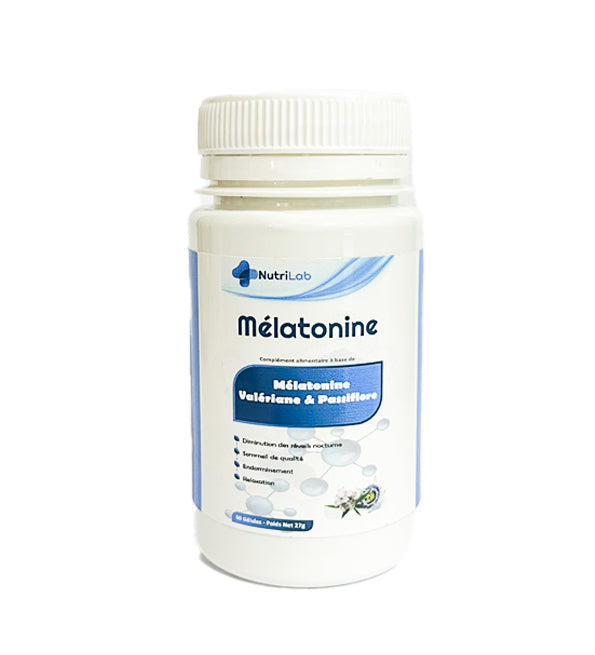 NUTRILAB MELATONINE 60 COMPRIMÉS NUTRILAB MELATONINE 60 COMPRIMÉS