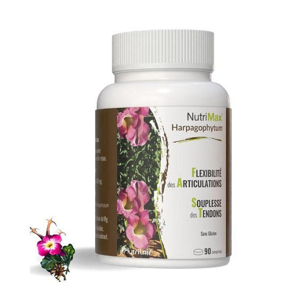 NutriMax Harpagophytum - sans Gluten - 90 comprimés