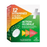 Nutrisanté 12 Vitamine + 7 Oligo-Eléments 24 Comprimés