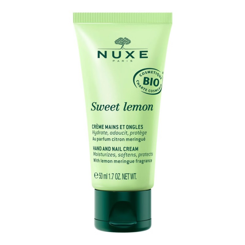Nuxe Sweet Lemon Crème Mains et Ongles Bio 50 ml Nuxe Sweet Lemon Crème Mains et Ongles Bio 50 ml