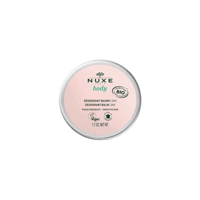 NUXE BODY Déodorant Peaux Sensibles Baume 50g - Déodorant Solide Bio Peaux Sensibles NUXE BODY Déodorant Peaux Sensibles Baume 50g - Déodorant Solide Bio Peaux Sensibles