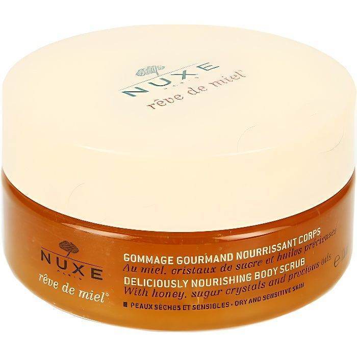 Nuxe Rêve de Miel Gommage Gourmand 175ml - Gommage Corps Exfoliant Miel Gourmand