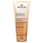 Nuxe Prodigieux Huile De Douche Nettoyante Précieuse Parfumée 200ml - Huile Douche Nacres Dorées Ultra-Sensorielle