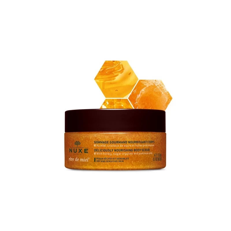 Nuxe Rêve de Miel® Gommage Gourmand Nourrissant Corps 175 ml Nuxe Rêve de Miel® Gommage Gourmand Nourrissant Corps 175 ml