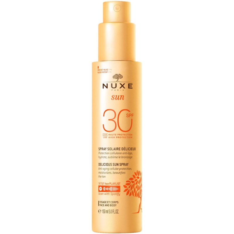 Nuxe Sun Spray Solaire Delicieux SPF30 150ml Nuxe Sun Spray Solaire Delicieux SPF30 150ml