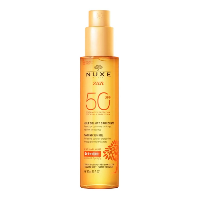Nuxe Sun Huile Solaire Bronzante SPF50 150ml Nuxe Sun Huile Solaire Bronzante SPF50 150ml