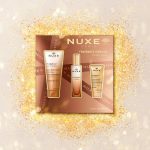 NUXE Coffret Prodigieuse Huile Douche + Parfum + Lait Parfumé Cadeau Noël