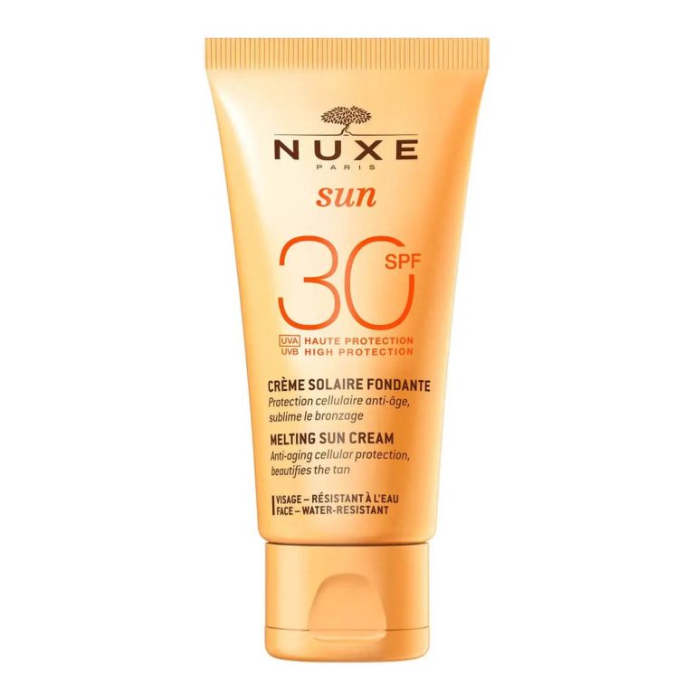 Nuxe Crème Solaire Fondante Haute Protection SPF30 50ml - Crème Solaire Hydratante UVA/UVB