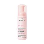Nuxe Very Rose Mousse Aérienne Nettoyante 150ml - Mousse Nettoyante Douce Apaise Visage Peaux Sensibles