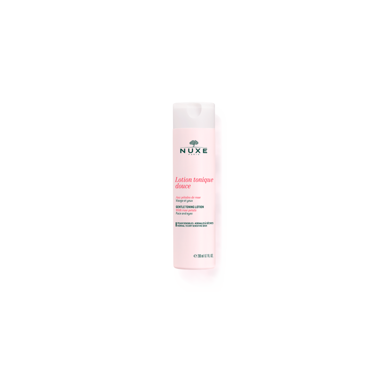 Nuxe Lotion Tonique Douce aux Pétales de Rose 200ml Visage et Yeux Nuxe Lotion Tonique Douce aux Pétales de Rose 200ml Visage et Yeux
