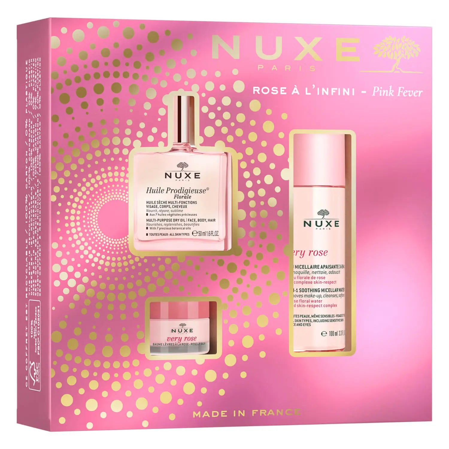 Nuxe Coffret Rose à L’infini Nuxe Coffret Rose à L’infini