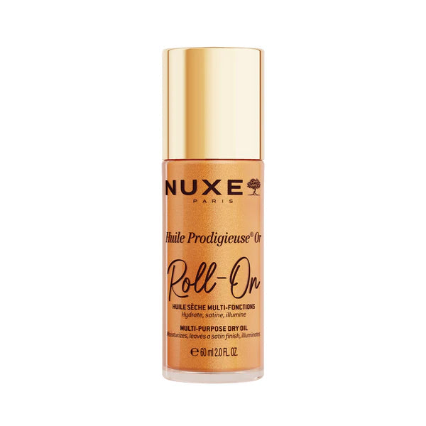 Nuxe Huile Prodigieuse Or Roll-On 60ml Huile Sèche Multi-Usages Dorée Nuxe Huile Prodigieuse Or Roll-On 60ml Huile Sèche Multi-Usages Dorée
