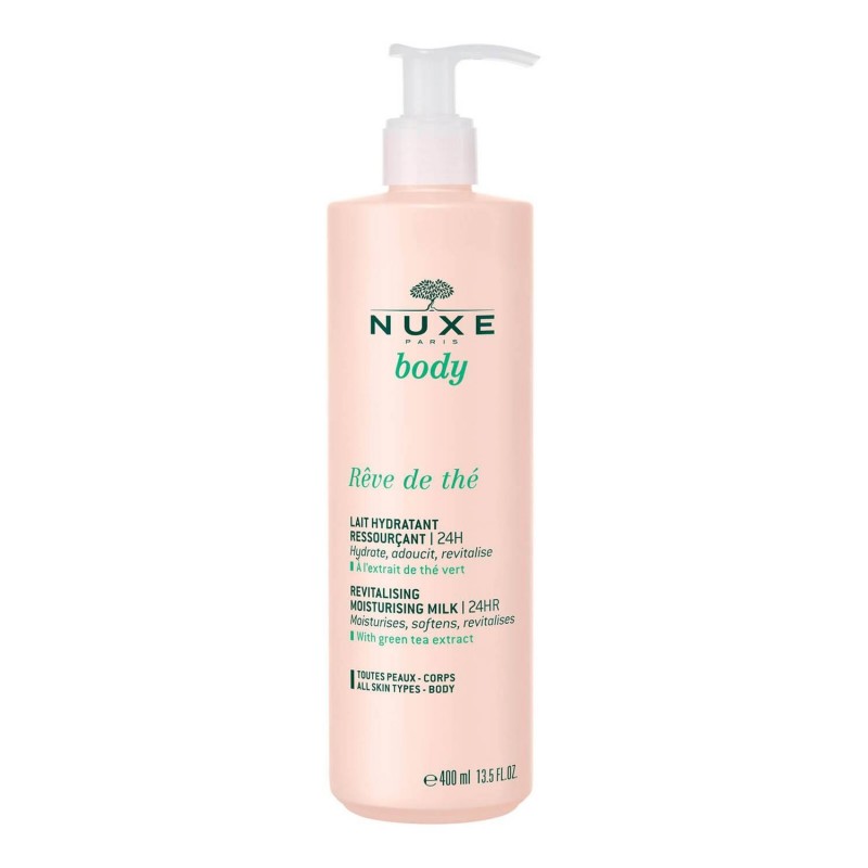Nuxe Body Rêve de Thé Lait Hydratant Ressourcante 24H 400ml Nuxe Body Rêve de Thé Lait Hydratant Ressourcante 24H 400ml