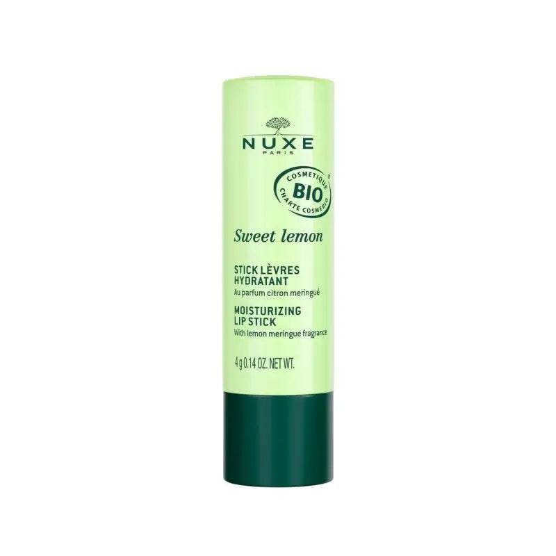 Nuxe Sweet Lemon Stick Lèvres Hydratant Bio Citron Meringué 4g Baume Nourrissant Nuxe Sweet Lemon Stick Lèvres Hydratant Bio Citron Meringué 4g Baume Nourrissant