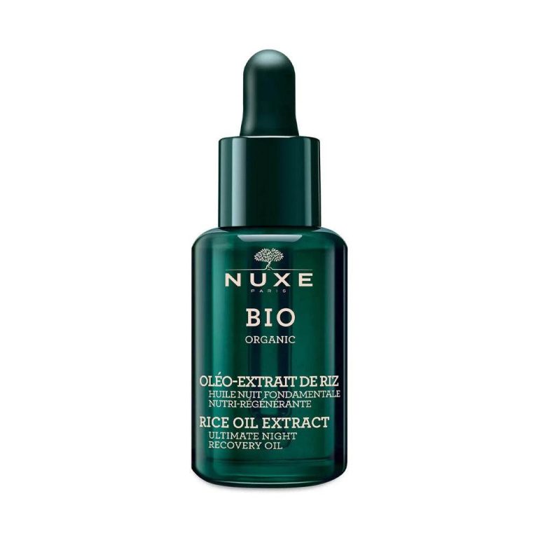 Nuxe Bio Huile Nuit Fondamentale Nutri-Régénérante Visage 30ml