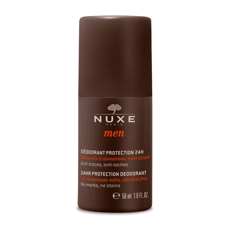 Nuxe Men Déodorant Protection 24h 50ml - Déodorant Homme Anti-Traces Anti-Taches Toutes Peaux