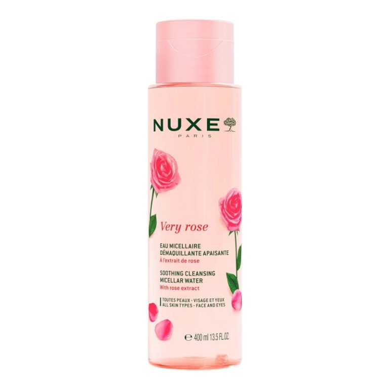 Nuxe Very Rose Eau Micellaire Demaquillante Apaisante Rose