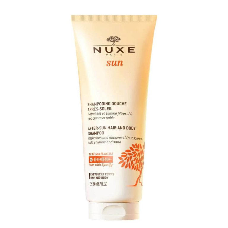 Nuxe Sun Shampooing Douche Après-Soleil 200ml - Soin Hydratant Post-Exposition Peau & Cheveux