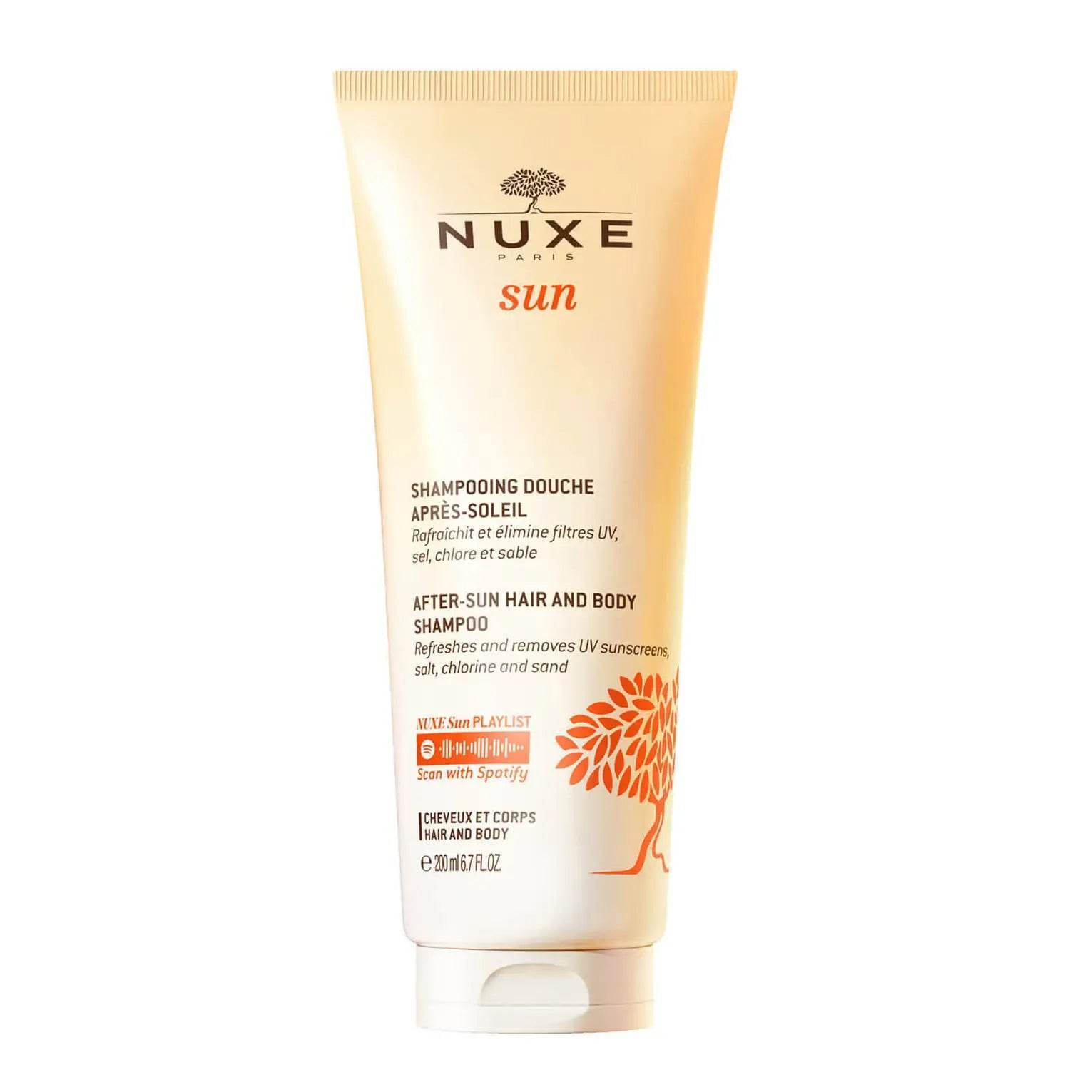 Nuxe Sun Shampooing Douche Après-Soleil 200ml - Soin Hydratant Post-Exposition Peau & Cheveux Nuxe Sun Shampooing Douche Après-Soleil 200ml - Soin Hydratant Post-Exposition Peau & Cheveux