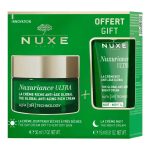 NUXE Nuxuriance Ultra Crème Riche Anti-Âge Globale 50ml + Crème Nuit 15ml Coffret Redensifiant Peaux Sèches
