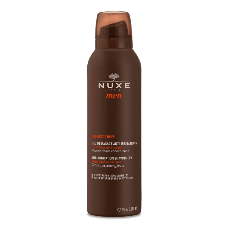 Nuxe Men Rasage De Rêve 150ml - Gel Rasage Anti-Irritations Peaux Sensibles Homme