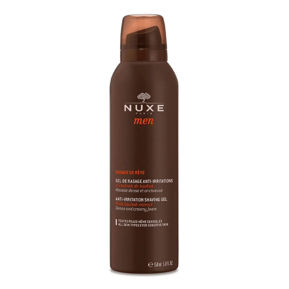 Nuxe Men Rasage De Rêve 150ml - Gel Rasage Anti-Irritations Peaux Sensibles Homme Nuxe Men Rasage De Rêve 150ml - Gel Rasage Anti-Irritations Peaux Sensibles Homme