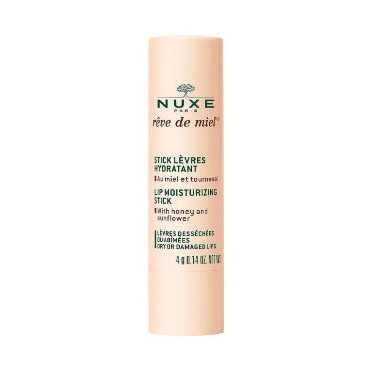 Nuxe Rêve de Miel Stick Lèvres Hydratant 4gr - Stick Lèvres Hydrate Répare Protège Lèvres Abîmées