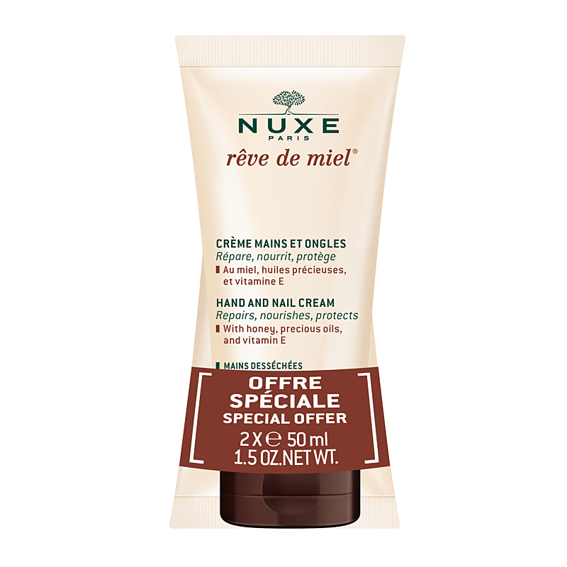 Nuxe Rêve de Miel® Crème Mains et Ongles 50 ml B2 Nuxe Rêve de Miel® Crème Mains et Ongles 50 ml B2