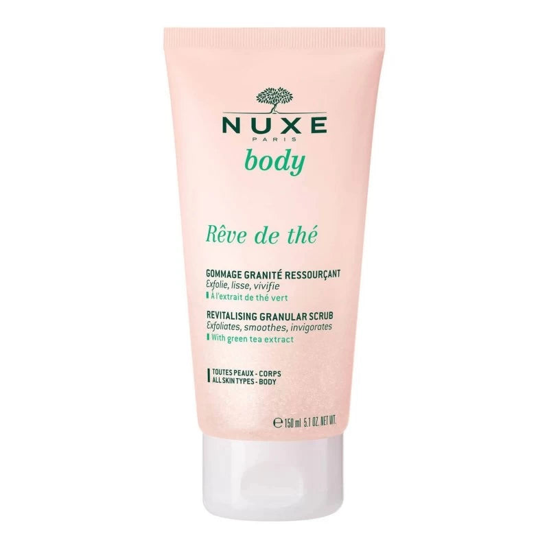 Nuxe Gommage Granité Ressourçant, Rêve de Thé 150 ml Nuxe Gommage Granité Ressourçant, Rêve de Thé 150 ml