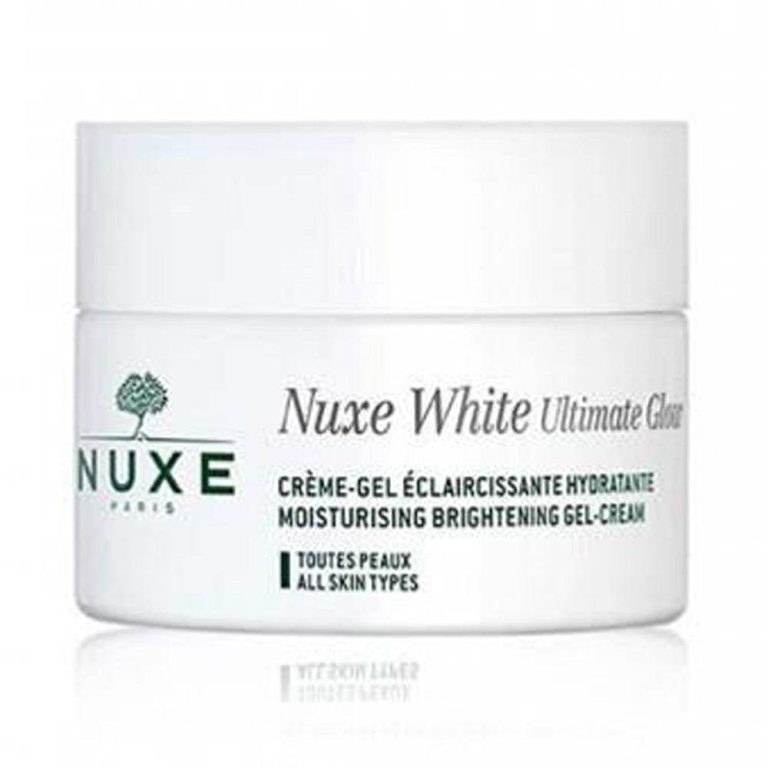 Nuxe White Ultimate Glow Crème Gel 50ml - Crème Gel Unifie Améliore Qualité Peau Toutes Peaux