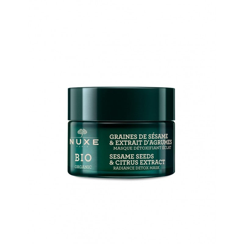 Nuxe Bio Organic Masque Detoxifiant Eclat Graines de Sesame et Nuxe Bio Organic Masque Detoxifiant Eclat Graines de Sesame et